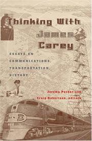 Tapa de Thinking with James Carey