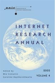 Tapa de AoIR Internet Research Annual, Volume 4