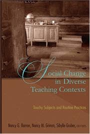 Tapa de Social Change in Diverse Teaching Contexts