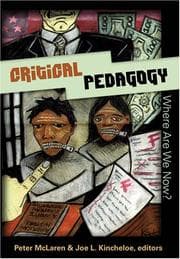 Tapa de Critical pedagogy