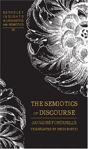 Tapa de The Semiotics of Discourse (Berkeley Insights in Linguistics and Semiotics)