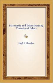 Tapa de Platonistic And Disenchanting Theories of Ethics