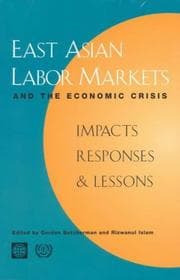 Tapa de East Asian labor markets and the economic crisis