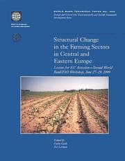 Tapa de Structural change in the farming sectors in Central and Eastern Europe