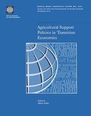 Tapa de Agricultural Support Policies in Transition (World Bank Technical Paper)
