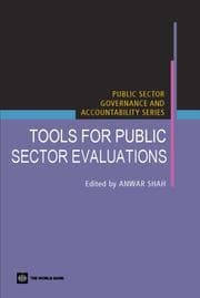 Tapa de Tools for Public Sector Evaluations (Public Sector Governance and Accountability)