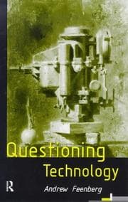Tapa de Questioning technology
