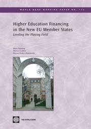 Tapa de Higher education financing in the new EU member states