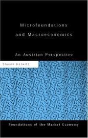 Tapa de Microfoundations and Macroeconomics