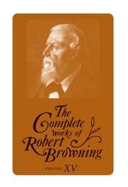 Tapa de The complete works of Robert Browning