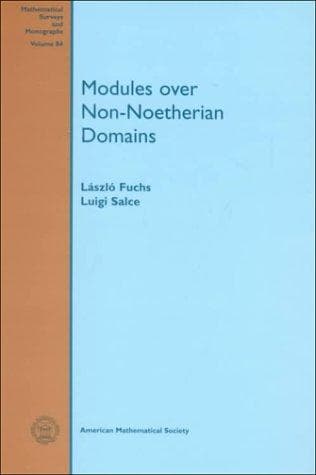 Tapa de Modules over non-Noetherian domains
