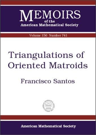 Tapa de Triangulations of Oriented Matroids