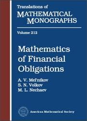 Tapa de Mathematics of financial obligations