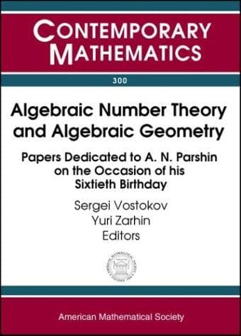 Tapa de Algebraic number theory and algebraic geometry