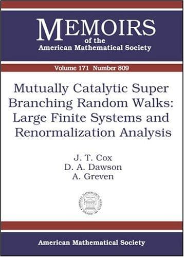 Tapa de Mutually catalytic super branching random walks