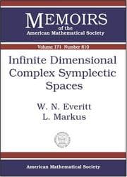 Tapa de Infinite dimensional complex sympletic spaces