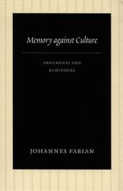 Tapa de Memory against Culture
