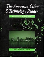 Tapa de The American Cities and Technology Reader