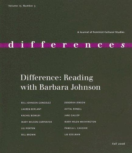 Tapa de Difference