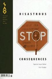 Tapa de Disastrous Consequences (The South Atlantic Quarterly)