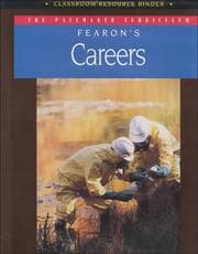 Tapa de Fearons Career Classroom Resource Binder