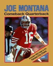 Tapa de Joe Montana, comeback quarterback