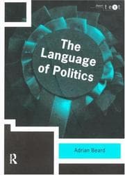 Tapa de The language of politics