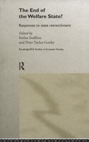 Tapa de The end of the welfare state?