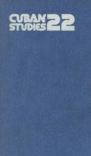 Tapa de Cuban Studies 22 (Cuban Studies)