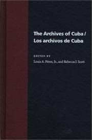 Tapa de The archives of Cuba =