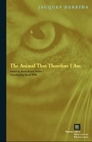 Tapa de The Animal That Therefore I Am (Perspectives in Continental Philosophy)