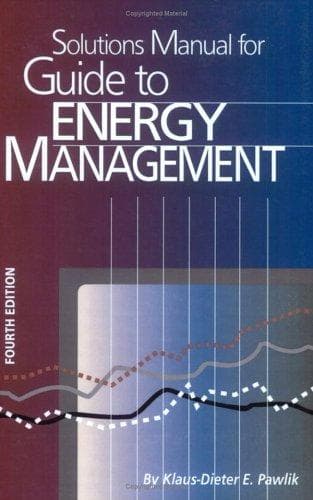Tapa de Guide to Energy Management (Solutions Manual)