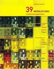Tapa de 39 microlectures