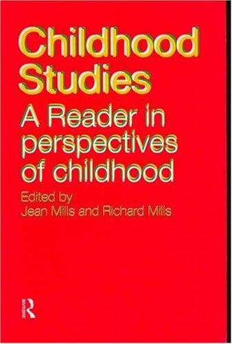 Tapa de Childhood Studies