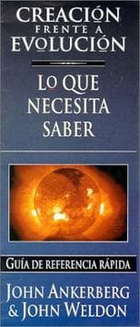 Tapa de Creacion Frente a Evolucion