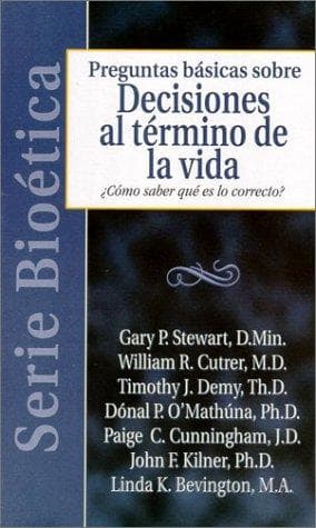 Tapa de Decisiones Al Termino De LA Vida
