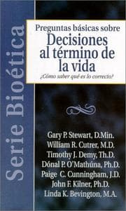 Tapa de Decisiones Al Termino De LA Vida