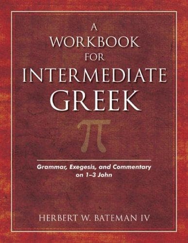 Tapa de Workbook for Intermediate Greek, A