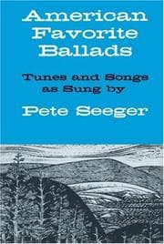 Tapa de American Favorite Ballads - Tunes and Songs As Sung by Pete Seeger