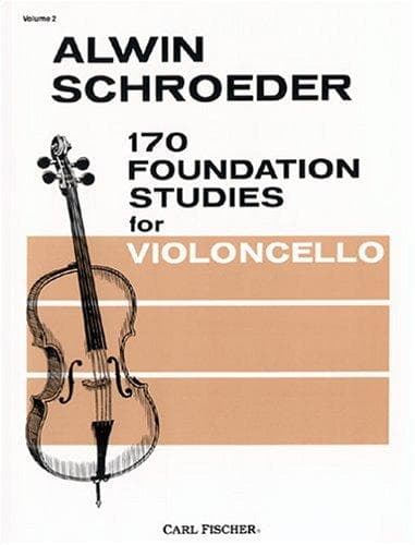 Tapa de 170 Foundation Studies for ViolinCello, Vol. 2