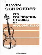 Tapa de 170 Foundation Studies for ViolinCello, Vol. 2