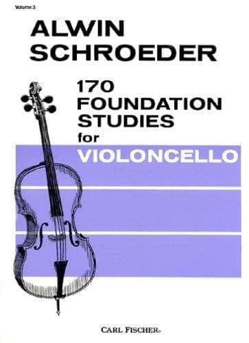 Tapa de 170 Foundation Studies for Violincello - Volume 3