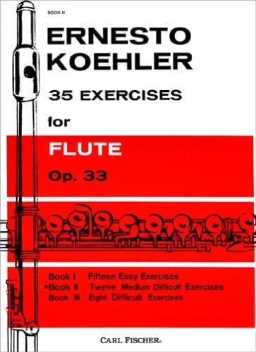 Tapa de 35 Exercises for Flute Op.33