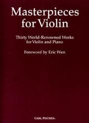 Tapa de Masterpieces for Violin
