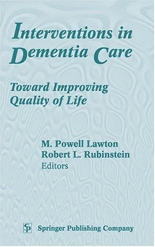 Tapa de Interventions in dementia care