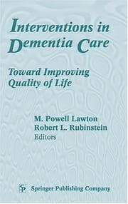 Tapa de Interventions in dementia care