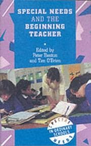 Tapa de Special needs and the beginning teacher