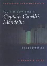 Tapa de Louis De Bernieres's Captain Corelli's Mandolin
