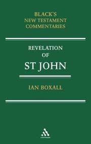 Tapa de Commentary on the Revelation of St John (Black's New Testament Commentaries)