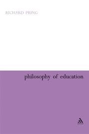 Tapa de Philosophy of Education (Continuum Studies in Education)